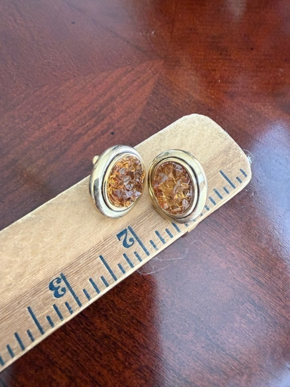 Vintage Screewback ClipOn Earrings